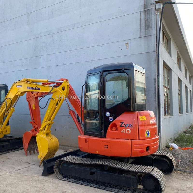 فروش داغ مچ دوتایی Hitachi ZX40 Excavator اصلی ژاپن/ استفاده شده Hitachi ZX55 ZX40 ZX60 Excavator کیفیت بالا قیمت ارزان
