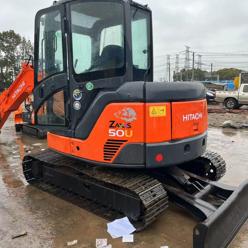 حفاری استفاده شده Hitachi50U/حفاری کوچک استفاده شده Hitachi 55U برای فروش حفاری دست دوم Hitachi mini digger 55U