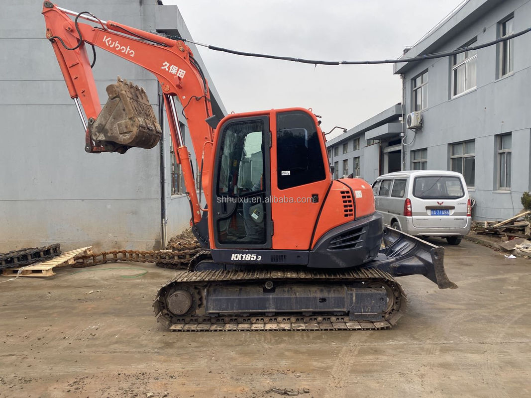 کاوشگر هيدروليک کاوشگر خوب حالت استفاده شده Kubota185 قیمت مناسب برای فروش / دست دوم ژاپن کاوشگر Kubota185