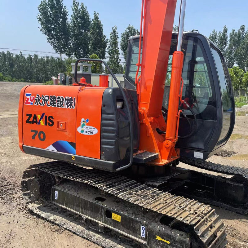 کمترین قیمت حفاری استفاده شده 90 درصد جدید ساخته شده در ژاپن حفاری HITACHI ZX70 حفاری hitachi70 حفاری استفاده شده