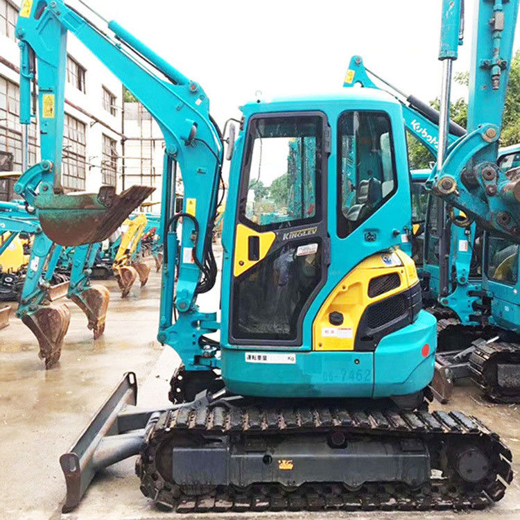 حفاری خزنده استفاده شده KUBOTA35 KXU35/ موتور ژاپنی دست دوم KUBOTA KX35 KX U35 35