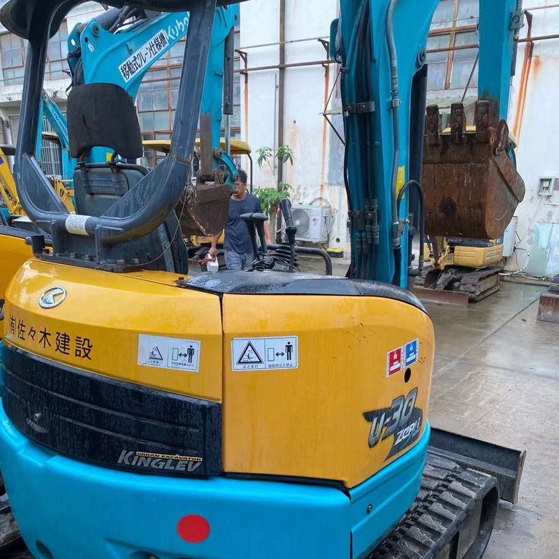حفاری خزنده استفاده شده KUBOTA U-30/ موتور ژاپنی دست دوم KUBOTA U-30