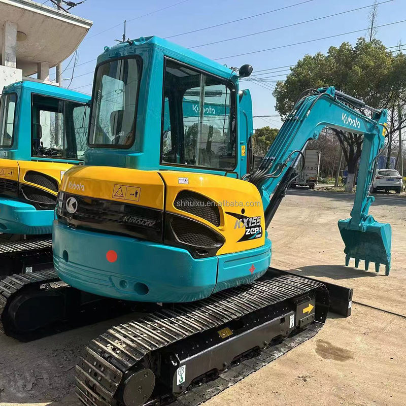 بهترین فروشنده ماشین خزنده هیدرولیک دست دوم Excavator Kubota U-155 کیفیت بالا / استفاده شده mini digger Kubota U-155 ژاپن