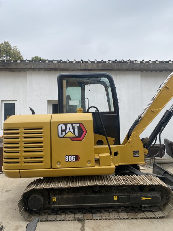 استفاده شده CAT 306E حفاری استفاده شده کرم کوچک حفاری استفاده شده ظرفیت سطل حفاری 0.25cbm