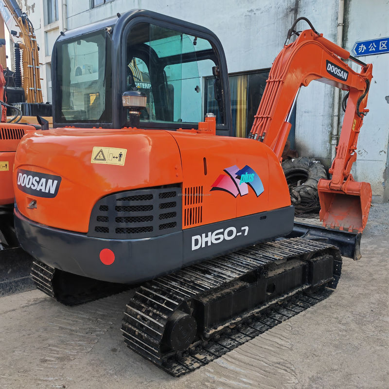 DH60 Dx60 Dh6 حفاری دوسان استفاده شده حفاری دست دوم 5.5 تن