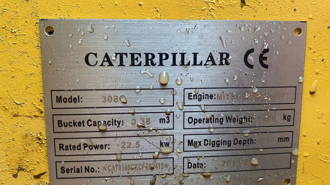 حفاری های استفاده شده cat308 CAT 308c ماشین آلات سنگین ساخت CAT 303 cat 306 حفاری