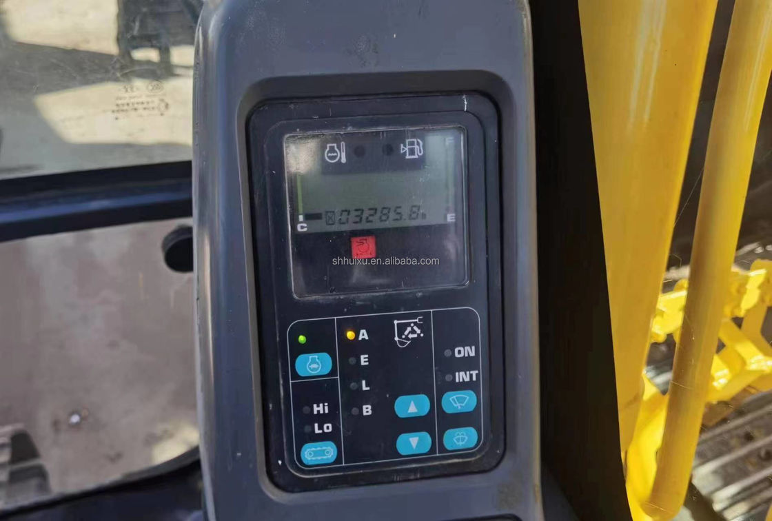 حفاری زمین دست استفاده شده Komatsu PC110 ماشین آلات استفاده شده دست استفاده شده حفاری سوراخ پست حفاری دست دوم برای فروش