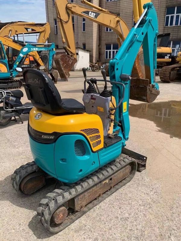مینی Excavator استفاده شده با ساعات کار طولانی و قیمت های پایین برای فروش داغ 1 تن KUBOTA U10 Crawler Excavator