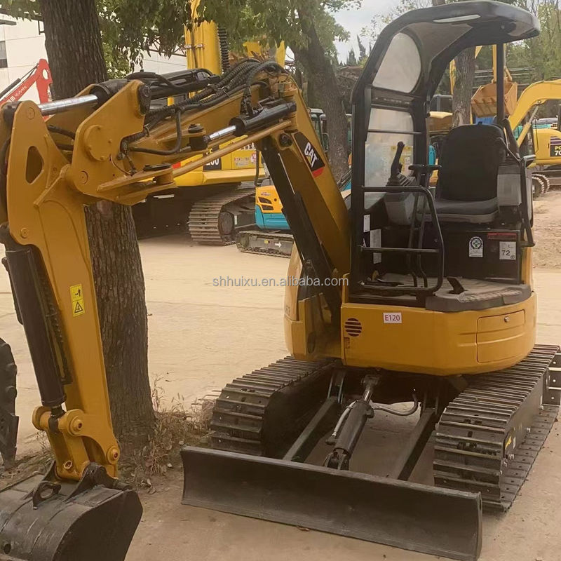 مینی Excavator استفاده شده Caterpillar Cat 302.5 Excavator 2 تن ماشین آلات چند منظوره در فروش داغ CAT 303 Caterpillar در ذخیره Cat 306 Excavator