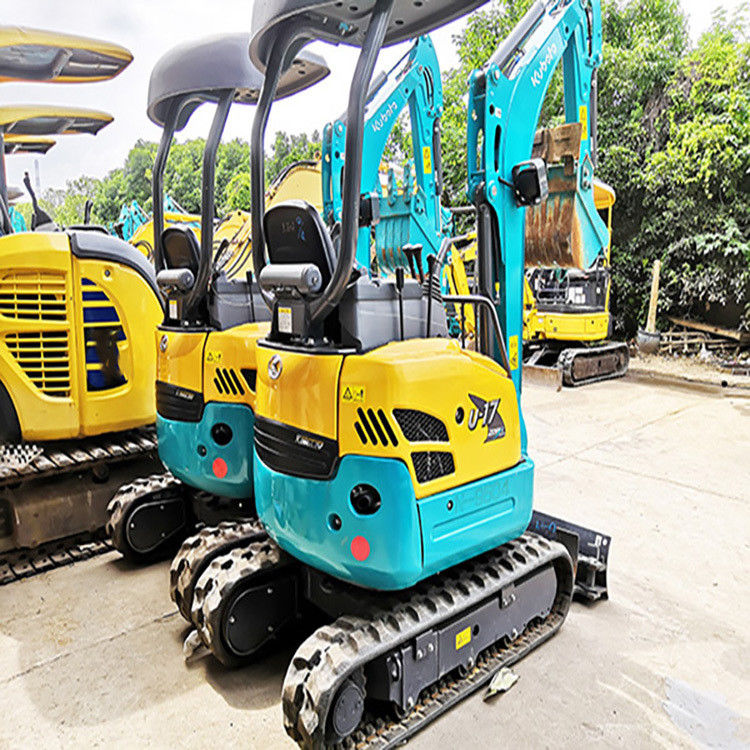 استفاده شده 2T Kubota U17 حفاری هیدرولیک خزنده دارای کیفیت بالا با قیمت تخفیف در ساخت و ساز