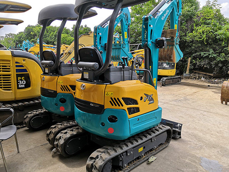استفاده شده 2T Kubota U17 حفاری هیدرولیک خزنده دارای کیفیت بالا با قیمت تخفیف در ساخت و ساز