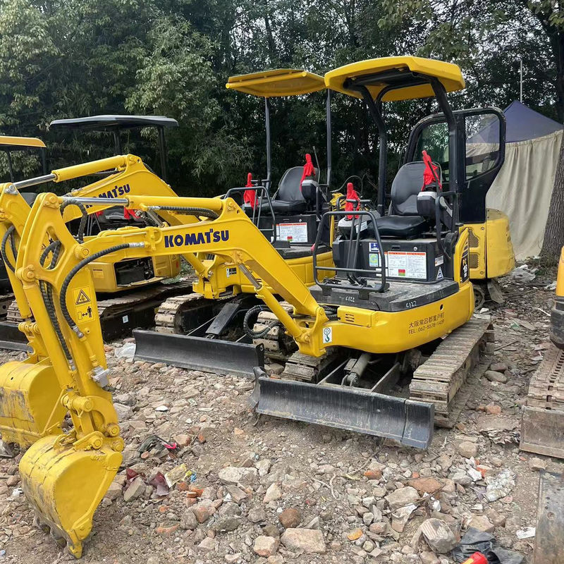 مینی حفاری استفاده شده Komatsu PC18 حفاری کوچک ماشین آلات استفاده شده مینی حفاری استفاده شده حفاری دست دوم برای فروش