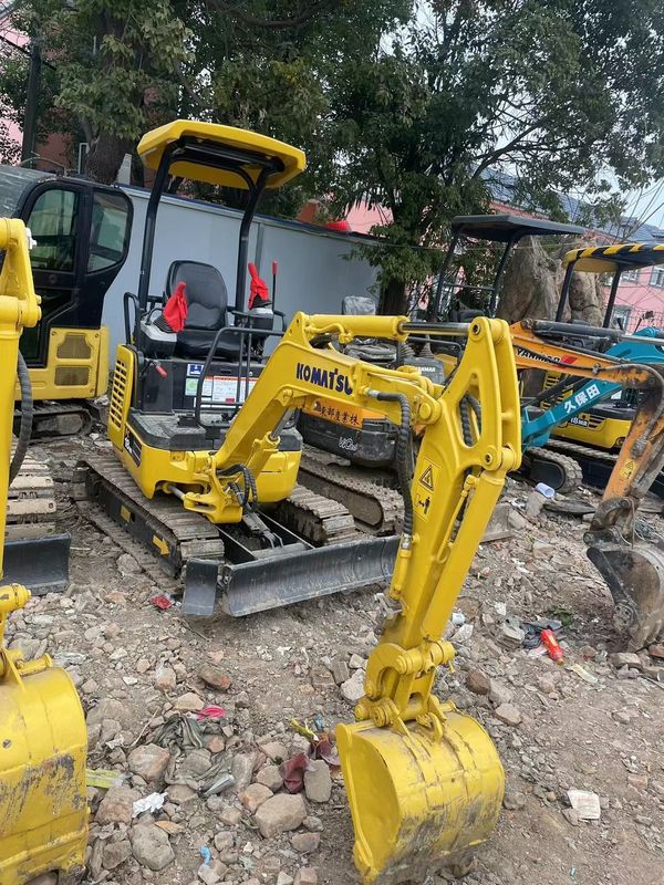 مینی حفاری استفاده شده Komatsu PC18 حفاری کوچک ماشین آلات استفاده شده مینی حفاری استفاده شده حفاری دست دوم برای فروش