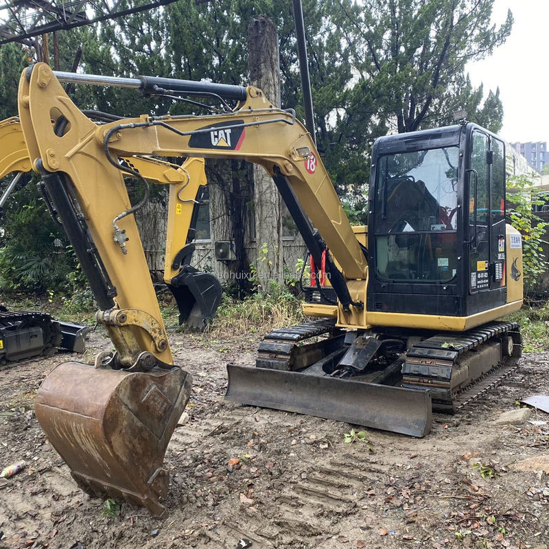 استفاده شده گربه 305.5 خزنده حفاری mini Caterpillar 305.5E2 برای فروش چین Cat305.5 CAT 303 Caterpillar در سهام گربه 306 حفاری