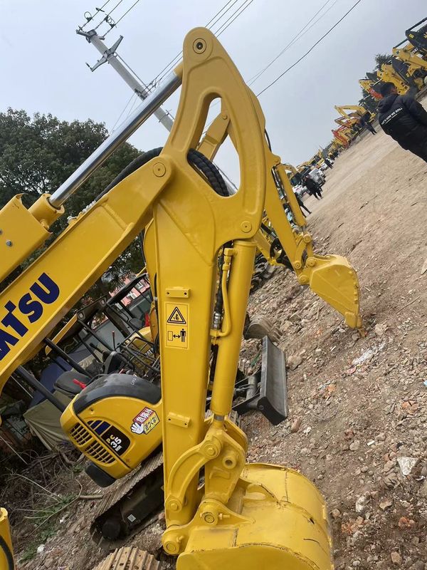 مینی اکسوااتور استفاده شده Komatsu PC35 بدون کابین اکسوااتور کوچک ماشین آلات استفاده شده مینی اکسوااتور استفاده شده اکسوااتور دست دوم برای فروش