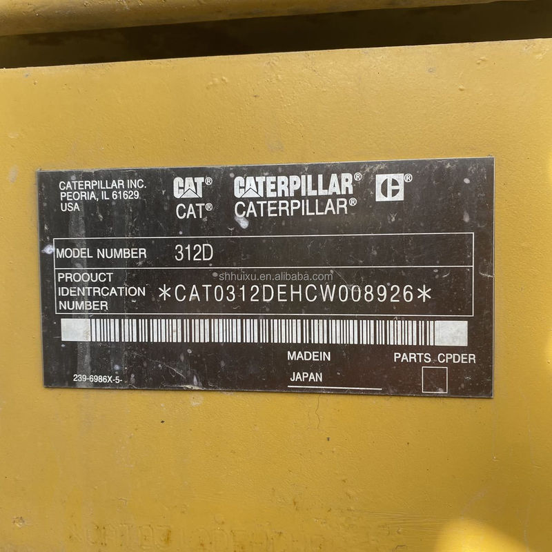 کاوشگر 12 تنی استفاده شده CAT 312d با قیمت خوب برای فروش CAT 303 cat 306