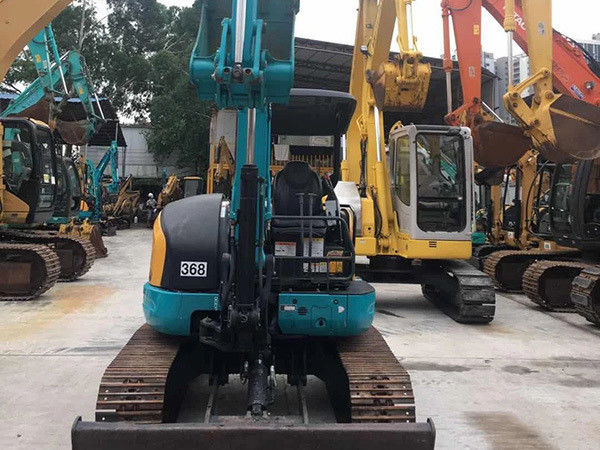 مینی حفاری استفاده شده کوبوتا U55 دست دوم کوبوتا حفاری کوچک ژاپن اصلی کوبوتا U55 مینی حفاری