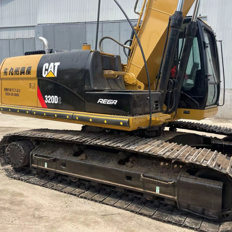 فروش داغ استفاده شده Caterpillar مارک 20 تن 320 گربه حفاری CAT320D CAT320D2 ژاپن ساخته شده دست دوم ماشین حفاری