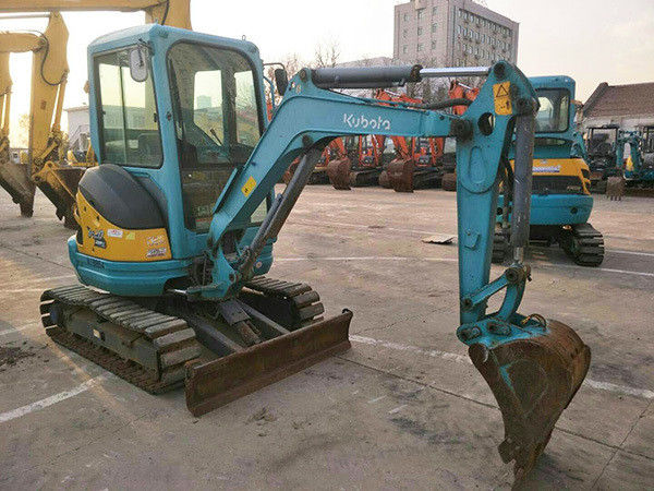 2 تن استفاده شده Kubota U-20 Crawler Excavator حالت خوب KUBOTA U-20 mini استفاده شده Excavator با حفاری کوچک