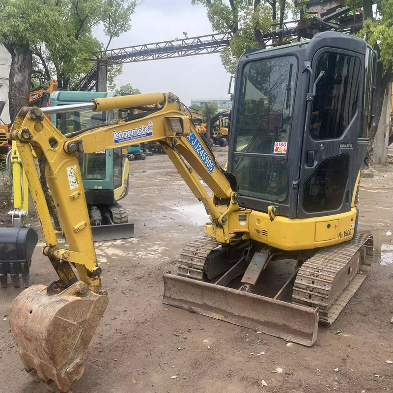 قیمت پایین در سهام کاوشگر خزنده Komatsu PC20 با کابین حفاری دست دوم ژاپن استفاده شده Komatsu کاوشگر خزنده هیدرولیک استفاده شده
