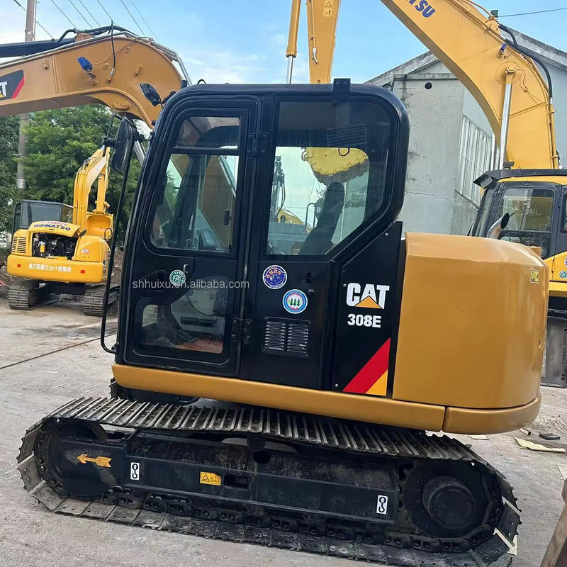 ساخت و ساز استفاده شده Caterpillar CAT 308E Crawler ماشین حفاری ژاپنی استفاده شده حفاری برای فروش