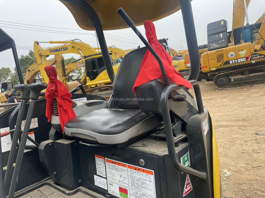 قیمت پایین در سهام مینی حفاری Komatsu PC20 بدون کابین حفاری ژاپن استفاده شده Komatsu هیدرولیک مینی حفاری خزنده
