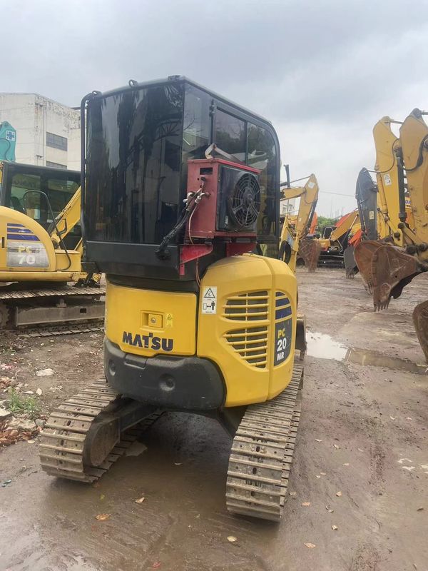 قیمت پایین استفاده شده حفاری Komatsu PC20 با کابین واردات حفاری ژاپن Komatsu هیدرولیک خزنده حفاری دست دوم