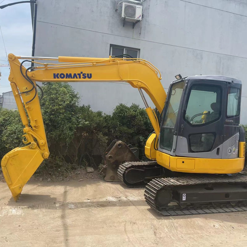 چین حفاری باغ Komatsu PC70-8 ماشین آلات مورد استفاده حفاری کوچک قیمت ماشین آلات کشاورزی مورد استفاده تجهیزات