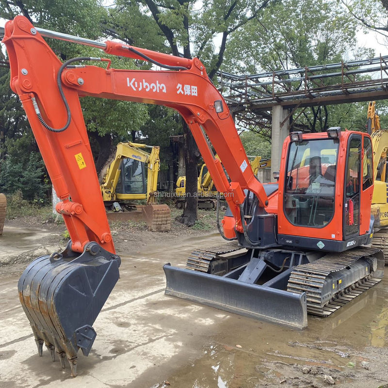 ميني 8 تن استفاده شده حفاری کوبوتا kx165 kx185-3 برای فروش کوبوتا U35 KUBOTA حفاری