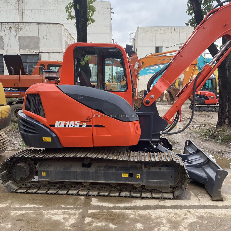 ميني 8 تن استفاده شده حفاری کوبوتا kx165 kx185-3 برای فروش کوبوتا U35 KUBOTA حفاری