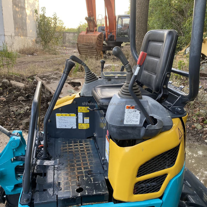 استفاده شده 2T Kubota U17 شارژ دیزل هیدرولیک خزنده حفاری دارای کیفیت بالا با یک قیمت تخفیف در ساخت و ساز Kubota U35