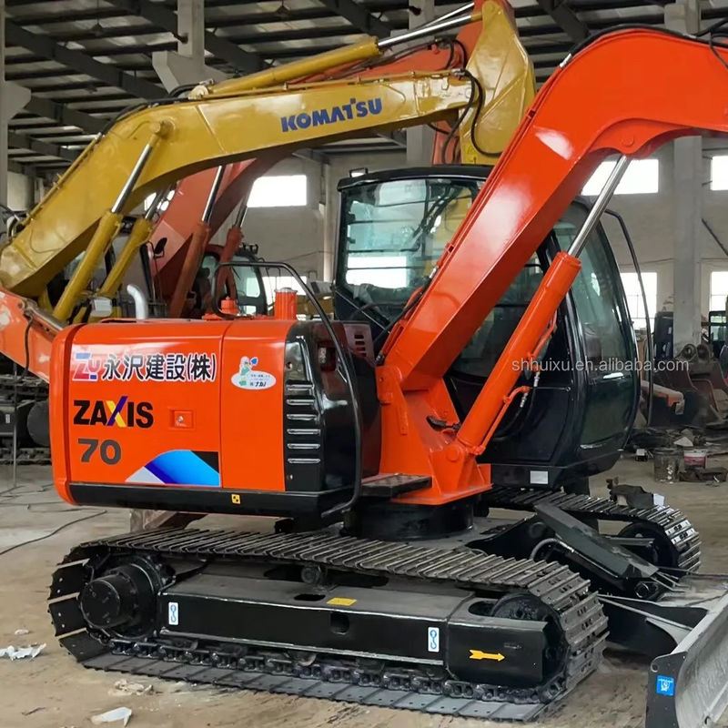 حفاری های دست دوم HITACHI ZX60 ZX70 ماشین آلات ساختمانی عملکرد عالی قیمت پایین