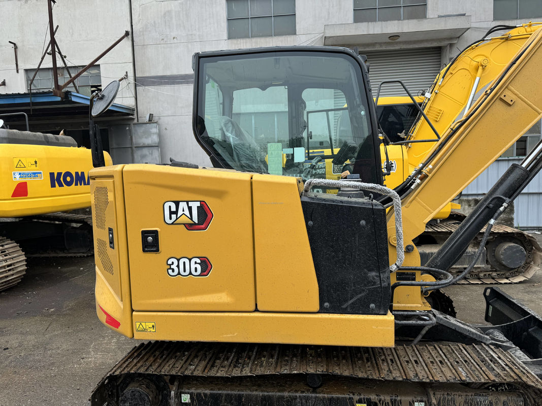 تازه واردان 99٪ Excavator Crawler استفاده شده Caterpillar cat306 دست دوم ژاپن موتور cat 306 گواهینامه EPA