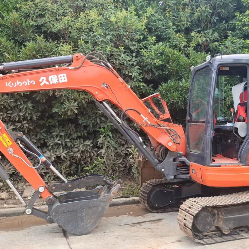 ساعات کاری کم حفاری هیدرولیک دست دوم Kubota Kx135-5 حفاری استفاده شده قیمت حفاری دستی