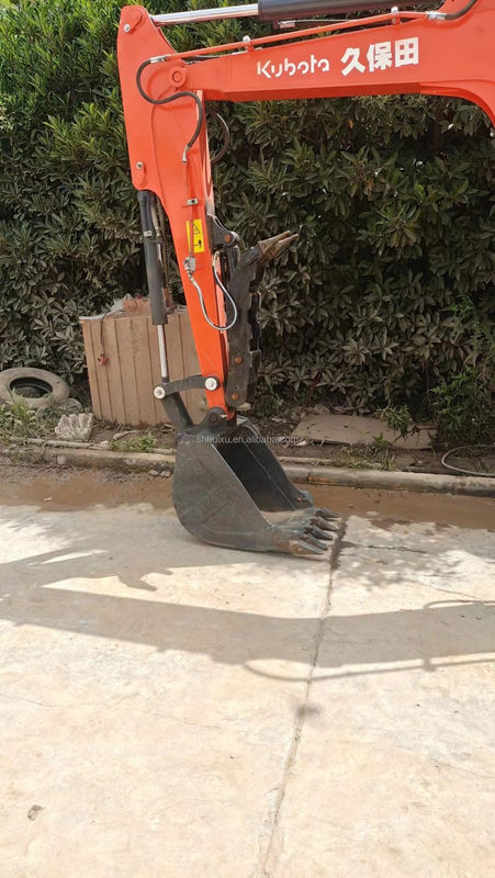 ساعات کاری کم حفاری هیدرولیک دست دوم Kubota Kx135-5 حفاری استفاده شده قیمت حفاری دستی