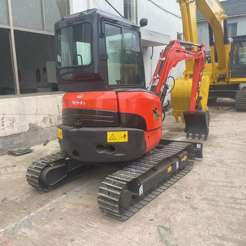 ساعات کاری کم حفاری دستی Kubota U35 استفاده شده استفاده شده حفاری هیدرولیکی با موتور با کیفیت بالا و پمپ حفاری قیمت استفاده شده