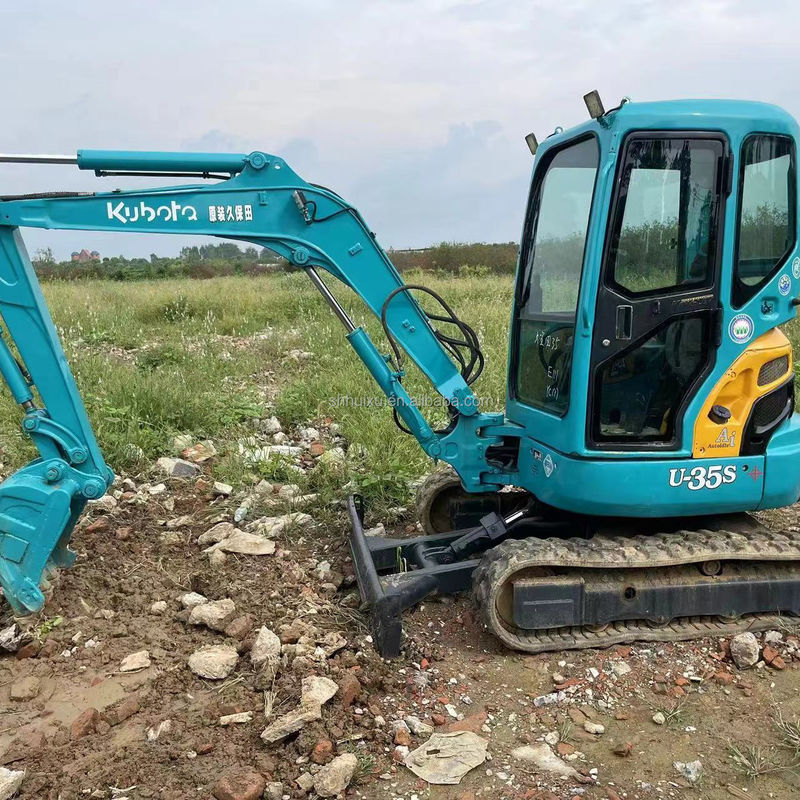 ساعات کاری کم Kubota U35S حفاری فروش حفاری استفاده شده با موتور با کیفیت بالا و پمپ حفاری استفاده شده ماشین آلات ارزان استفاده شده