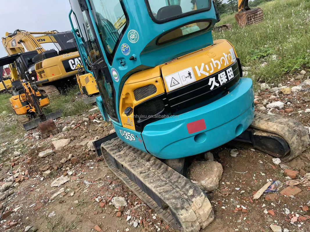 ساعات کاری کم Kubota U35S حفاری فروش حفاری استفاده شده با موتور با کیفیت بالا و پمپ حفاری استفاده شده ماشین آلات ارزان استفاده شده