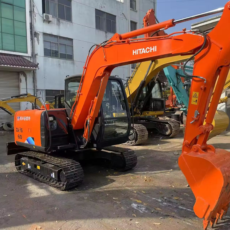 فابريکه اصلي ساخته شده کيفيت hitachi استفاده شده zx60 6 تن ميني حفاری 60T ماشین آلات hitachi قیمت کارخانه