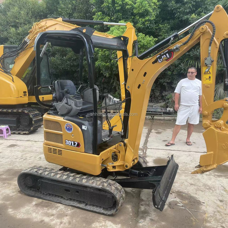 حفاری استفاده شده CAT301.7 حفاری استفاده شده ماشین آلات گربه حفاری استفاده شده چین مینی حفاری