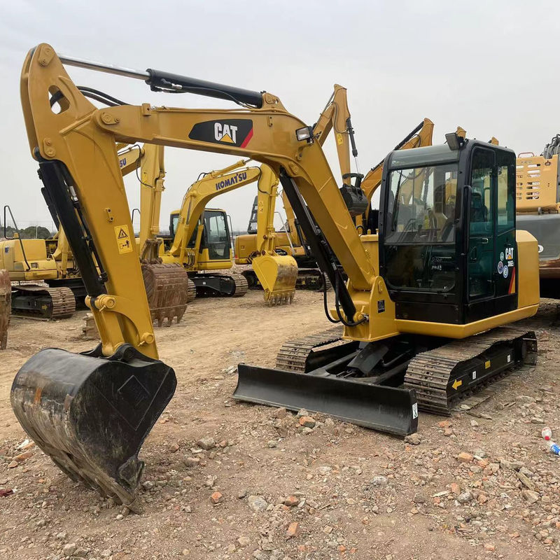 مینی حفاری استفاده شده CAT306E حفاری استفاده شده ماشین آلات 6ton گربه حفاری استفاده شده چین مینی حفاری