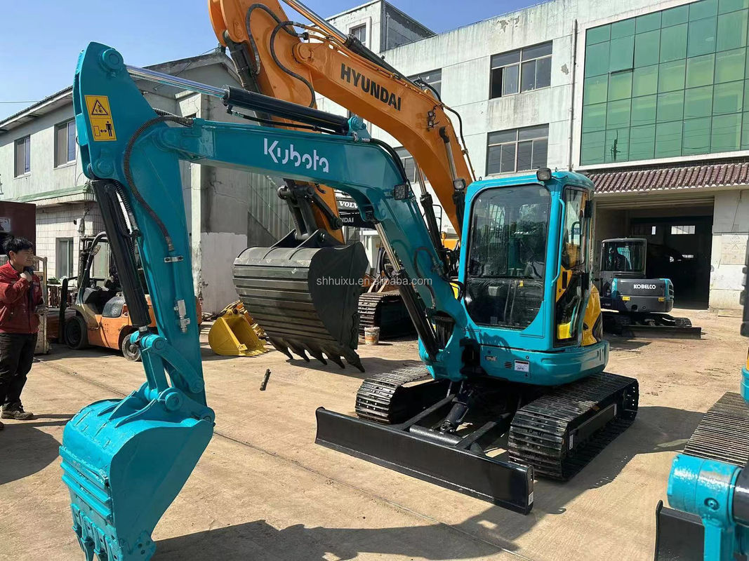 کیفیت بالا دست دوم کاوشگر هیدرولیک Excavator Kubota U-155 استفاده شده کاوشگر کوچک Kubota U-155 ژاپن