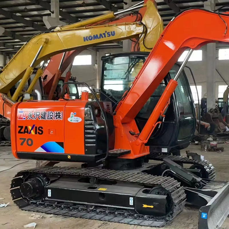 حفاری ماشین ساختمانی مینی هیتاچی سال 2019 Zx70 خزنده حفاری استفاده شده برای فروش دارند EPA