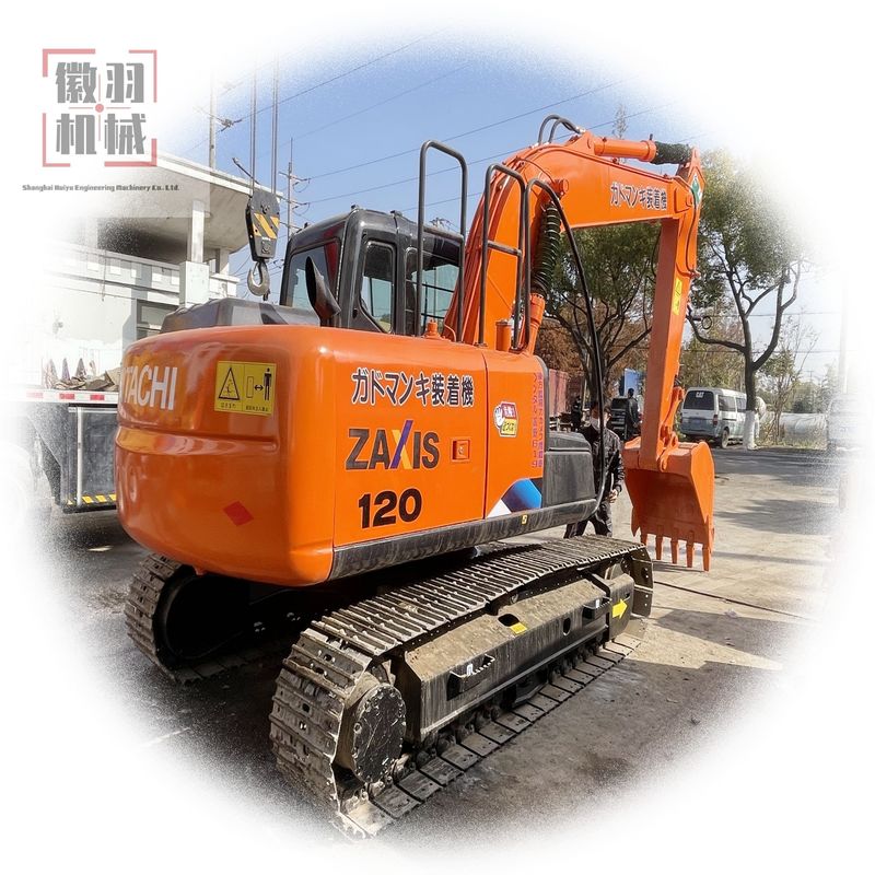 استفاده شده hitachi zaxis 120 دارای گواهینامه EPA کرولر الکتریکی مینی حفاری ماشین آلات ساختمانی دیگر