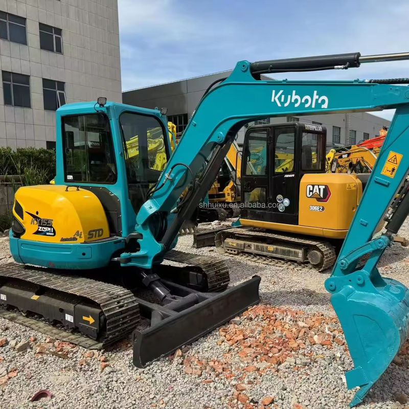 تجربه فوق العاده ارزش Kubota155 ژاپن منشأ ارزان قیمت استفاده شده حفاری خزنده حفاری