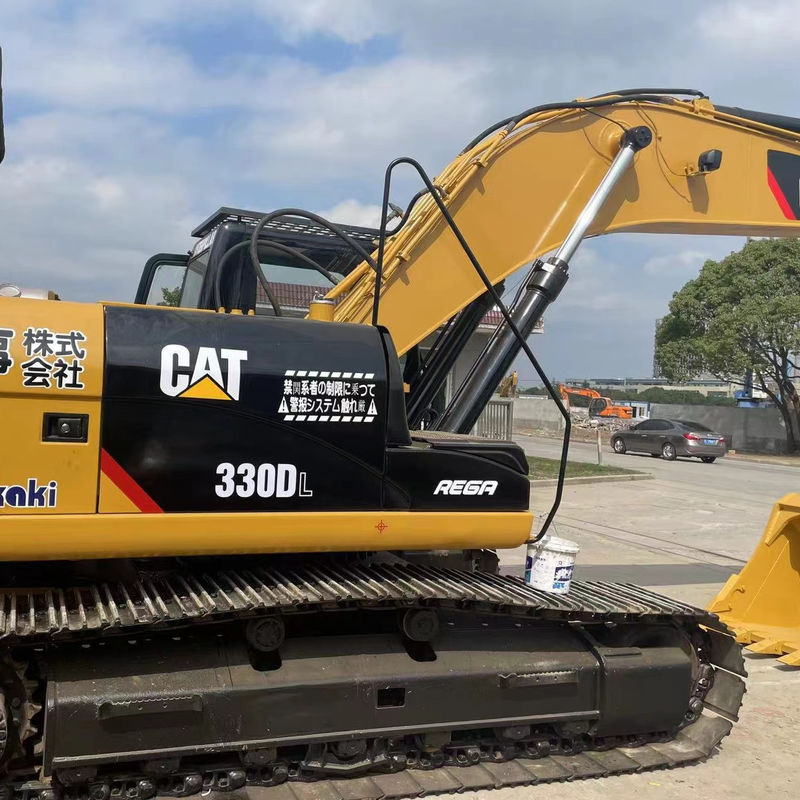حفاری بزرگ خزنده CAT 330D حفاری دست دوم استفاده شده ماشین سنگین 30 تن های هیدرولیک خزنده backhoe حفاری بزرگ