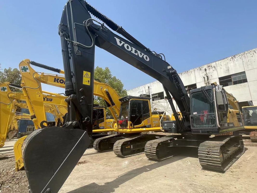 21000 کیلوگرم حفاری هیدرولیک استفاده شده استفاده شده ولوو Ec210 1.1m3 ظرفیت سطل