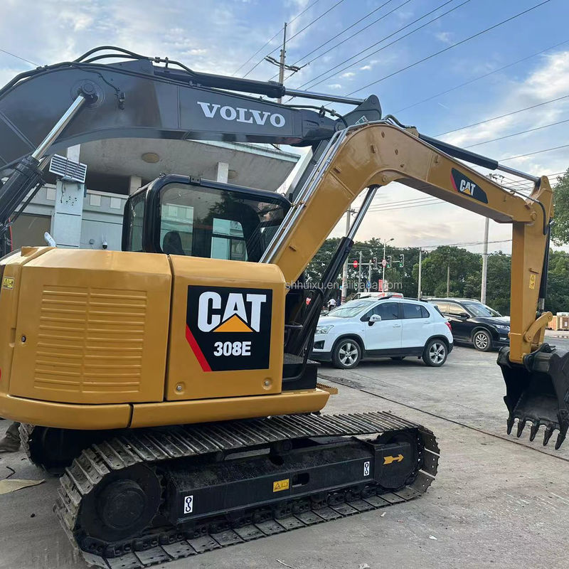 حفاری استفاده شده سوسک استفاده شده مینی حفاری استفاده شده CAT 308E حفاری دست دوم گربه استفاده شده