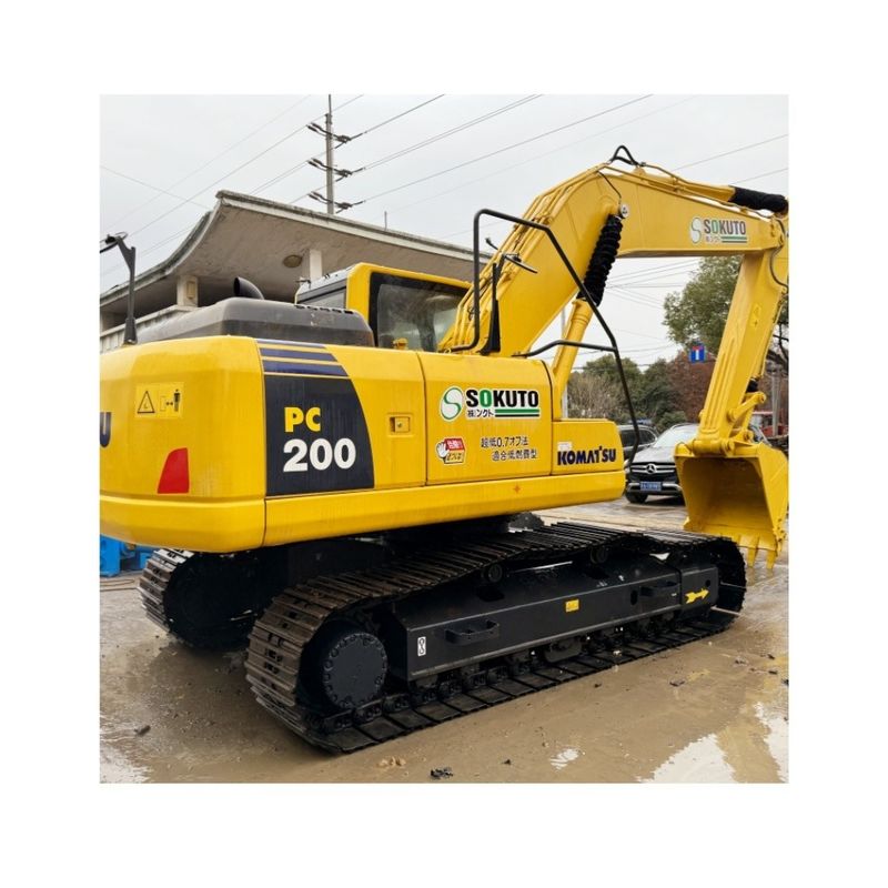 ماشین حفاری ژاپنی استفاده شده komatsu pc200 حفاری استفاده شده حفاری pc220 ژاپن تجهیزات ساختمانی اصلی
