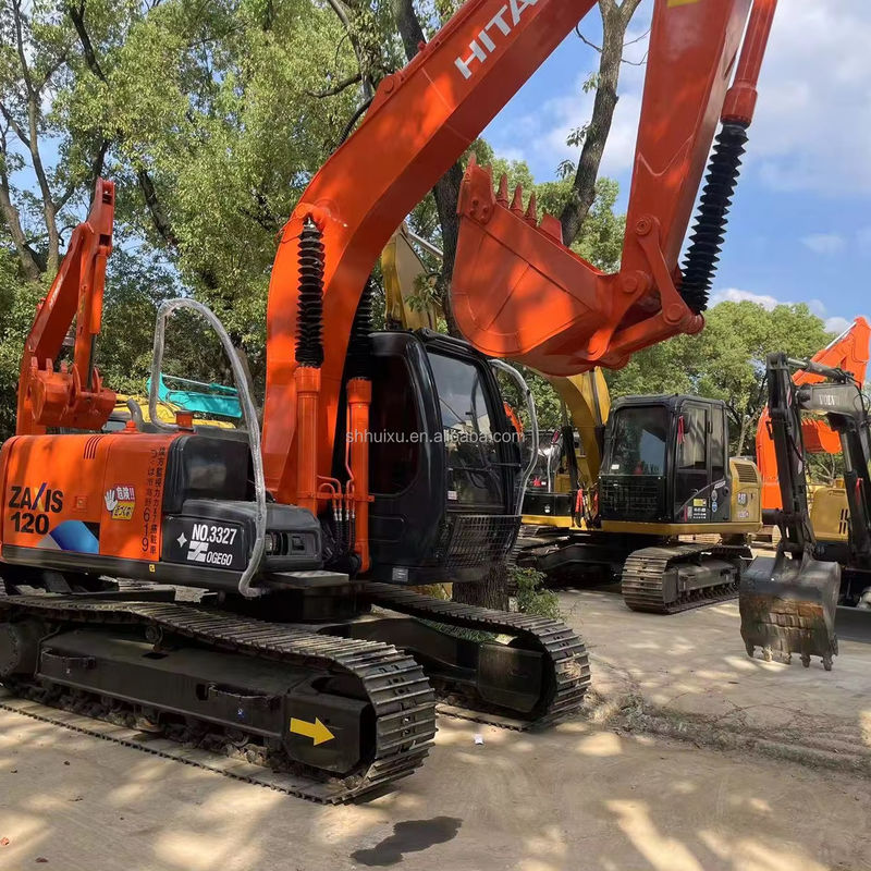ماشین ماشین حفاری استفاده شده HITACHI 120 بهترین کیفیت دست دوم Hitachi zx120 در فروش